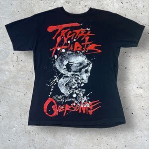 Bullet For My Valentine Truth Hurts Overgone T-Shirt Black Men's M/L Band Tee